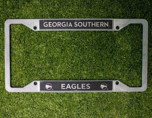 Metal GEORGIA SOUTHERN EAGLES License Plate Frame