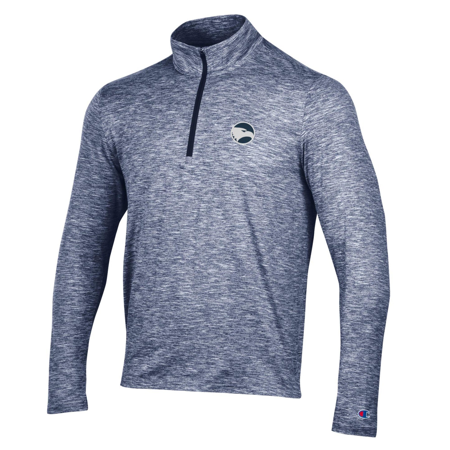 Champion® Micro Mesh Quarter Zip - Heather Navy