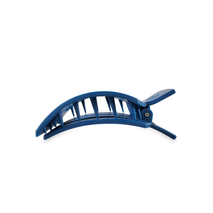 TELETIES - Medium Flat Square Hair Clip - Midnight Rain