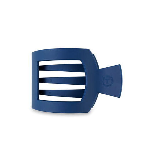 TELETIES - Medium Flat Square Hair Clip - Midnight Rain