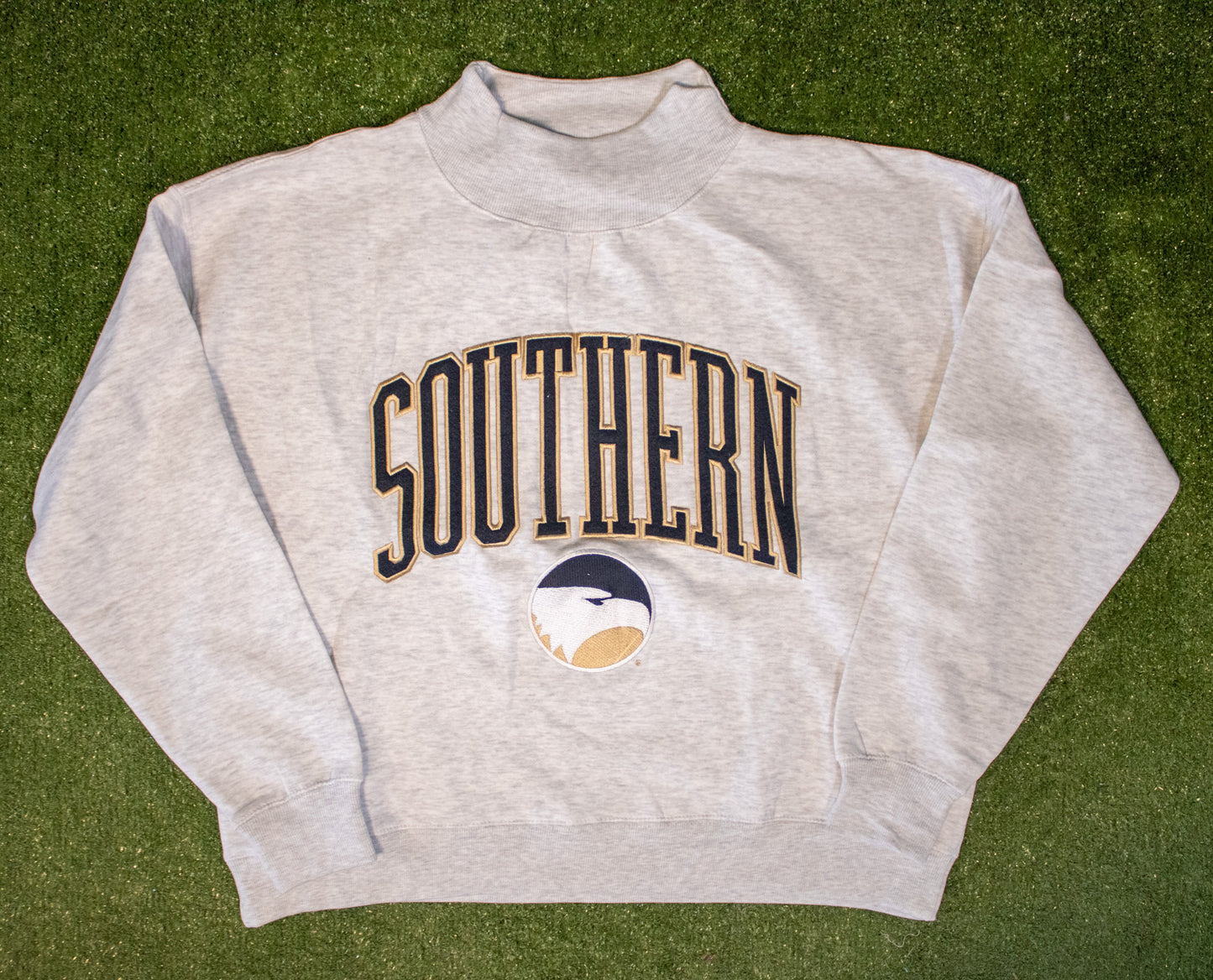 Pressbox - SOUTHERN Strutter Mock Embroidery Applique - Ash