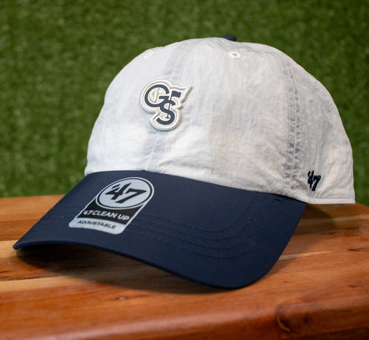'47 Brand - Clean Up Twill Cap Modernia Mini GS Golf Logo - Sandstone/Navy