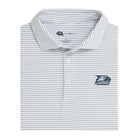 ONWARD RESERVE - Scout Stripe Performance Polo - Athletic Eagle Head