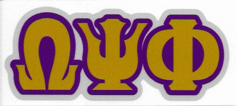 GREEK LIFE FRATERNITY STICKERS - 2" Decal Sticker