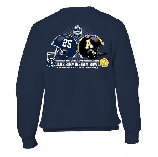 2025 BIRMINGHAM BOWL - Dueling Helmets Sweatshirt