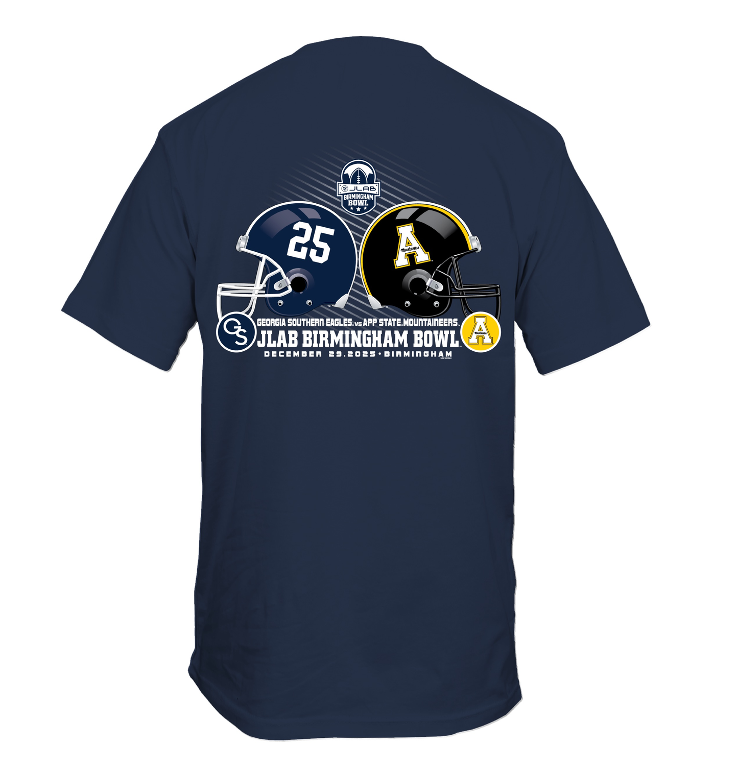 2025 BIRMINGHAM BOWL - Dueling Helmets Tee