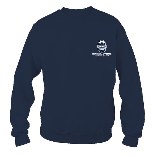 *SALE* 2025 BIRMINGHAM BOWL - Dueling Helmets Sweatshirt - WITH SCORE!