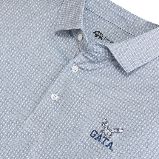 ONWARD RESERVE - Repeat Pattern GS Retro Eagle GATA - Performance Polo