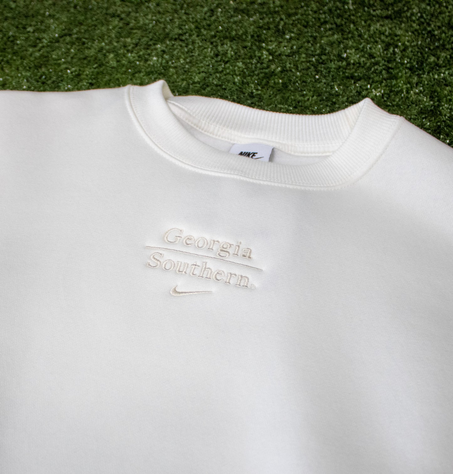 NIKE - Ladies Phoenix Fleece Top - SAIL IVORY