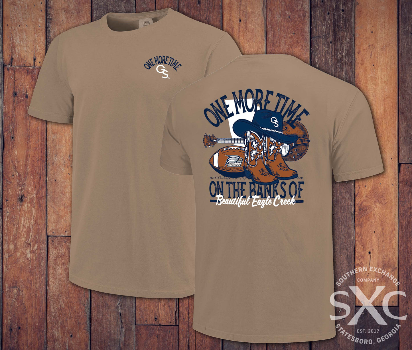 Play It One More Time - Khaki Comfort Colors