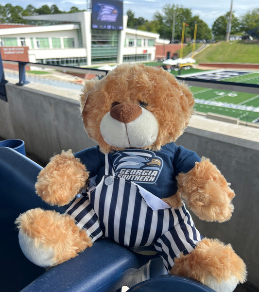 GAME BIBS BEAR PLUSH