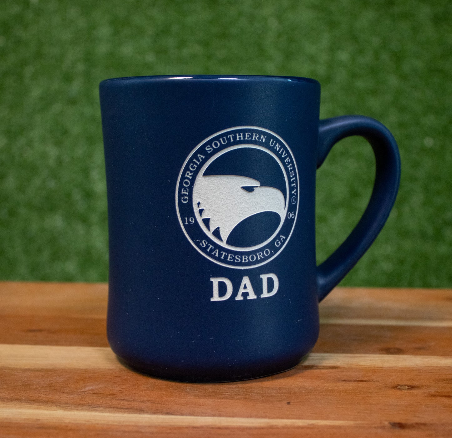 DAD Etched Ceramic Coffee Mug by RFSJ