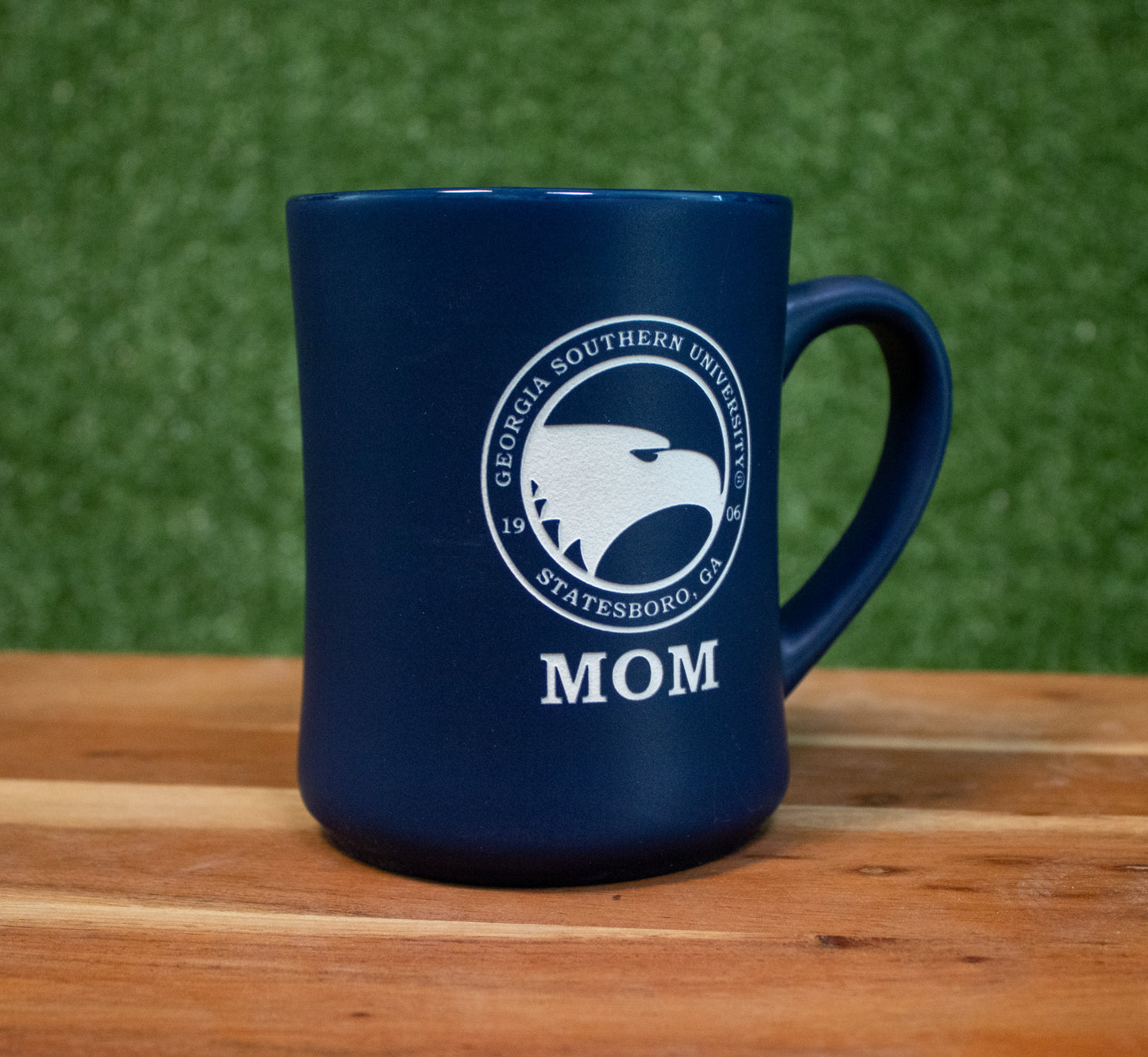 MOM Etched Ceramic Coffee Mug by RFSJ