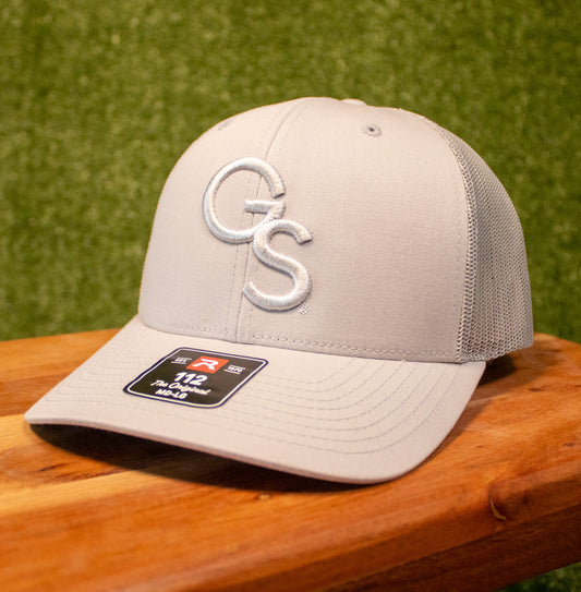 Richardson 112 - Interlocking GS Tonal Light Grey