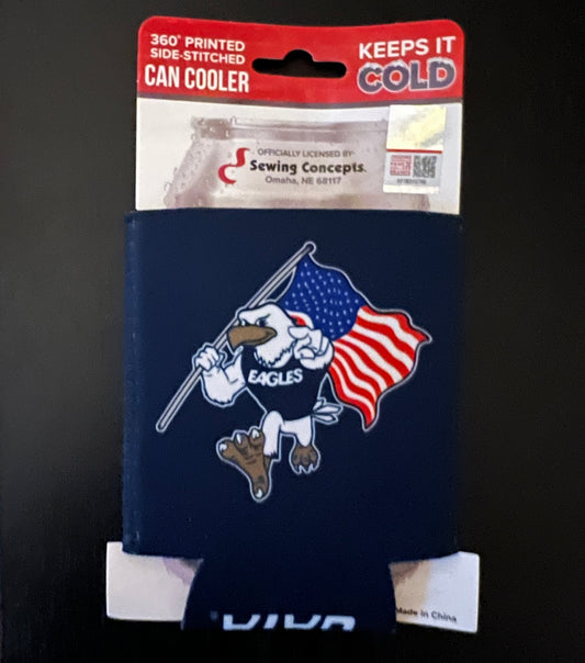 NEOPRENE CAN KOOZIE - Salute To Service Strutter Flag