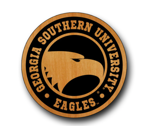 Wooden Coasters - Academic Eagle Head - Set of Four