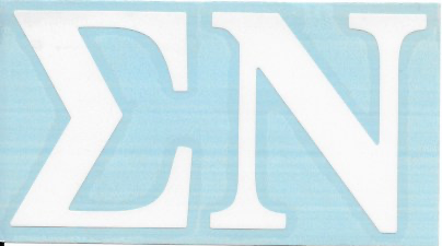 GREEK LIFE FRATERNITY STICKERS - 2" Decal Sticker