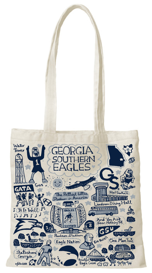 JULIA GASH© Slim Canvas Tote