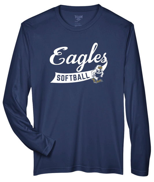 SOFTBALL - Script Tail Strutter Long Sleeve Performance