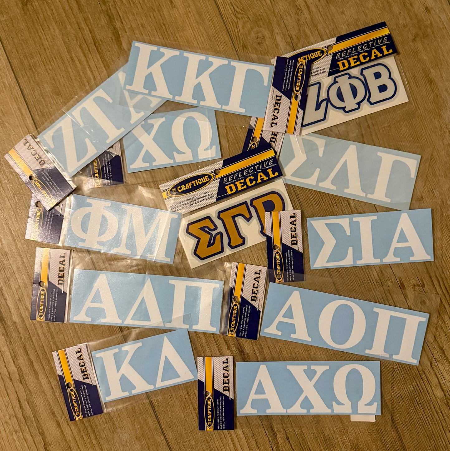 GREEK LIFE SORORITY STICKERS - 2" Decal Sticker