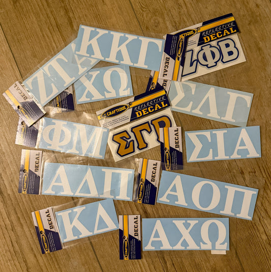 GREEK LIFE SORORITY STICKERS - 2" Decal Sticker