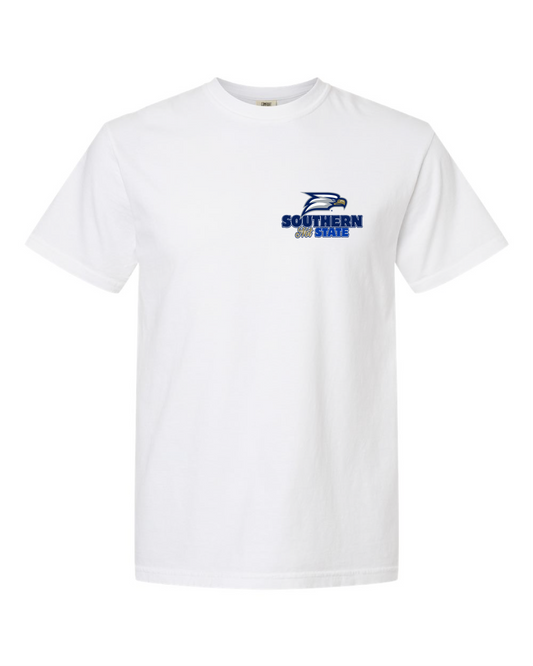 Southern Not State - Here Kitty Kitty - White Comfort Colors