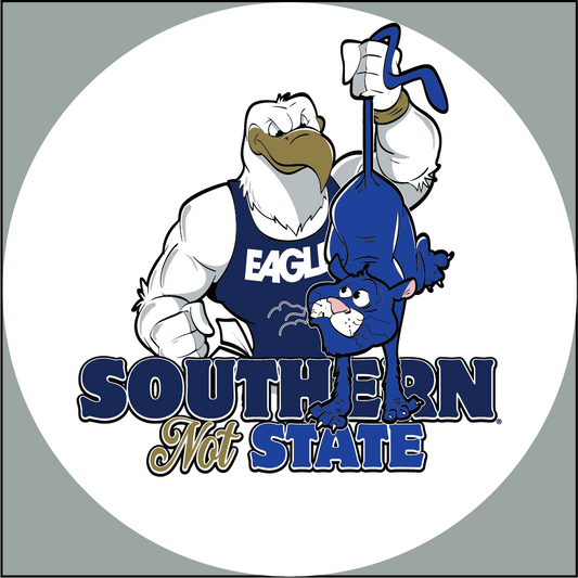 Southern Not State - Here Kitty Kitty Button Pin