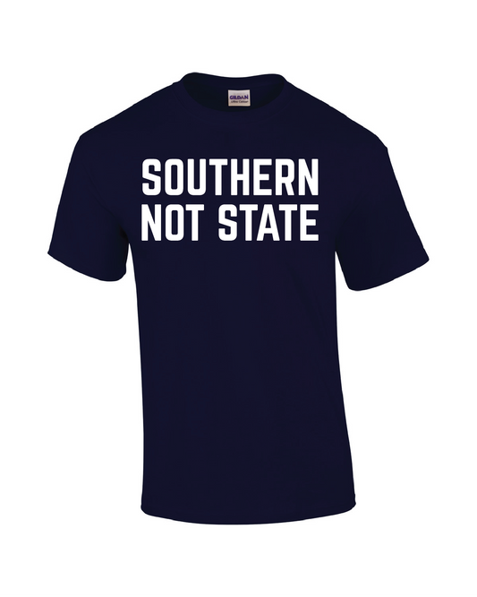 SOUTHERN NOT STATE - NAVY Tee