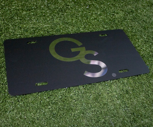 Stainless Steel License Plate - Interlocking GS