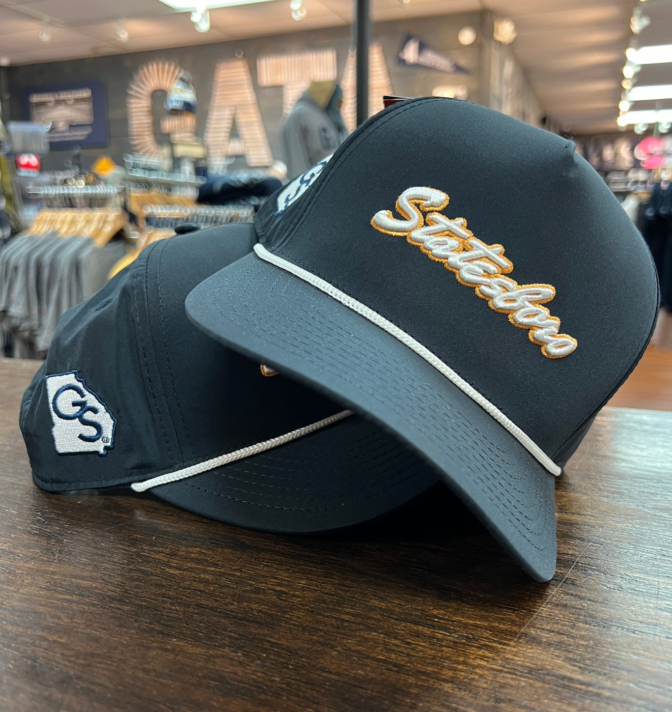 PUKKA STATESBORO ROPE HAT - NAVY – Southern Exchange Company