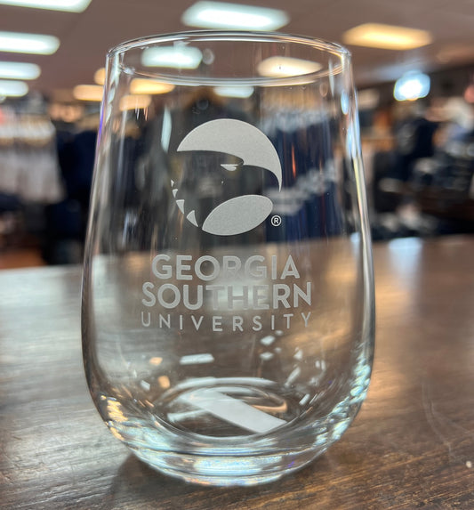 Stemless Wine Glass - Academic Eagle