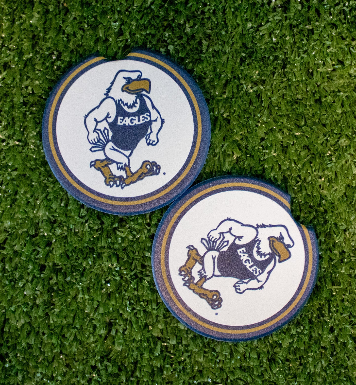 Thirsty Car Coasters by Magnolia Lane - Strutting Eagle