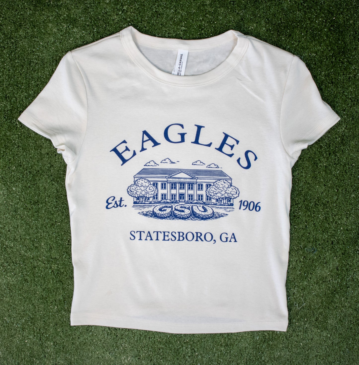 LADIES Micro Rib Baby Tee - Sweetheart Line