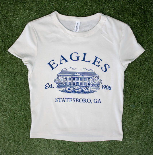 LADIES Micro Rib Baby Tee - Sweetheart Line