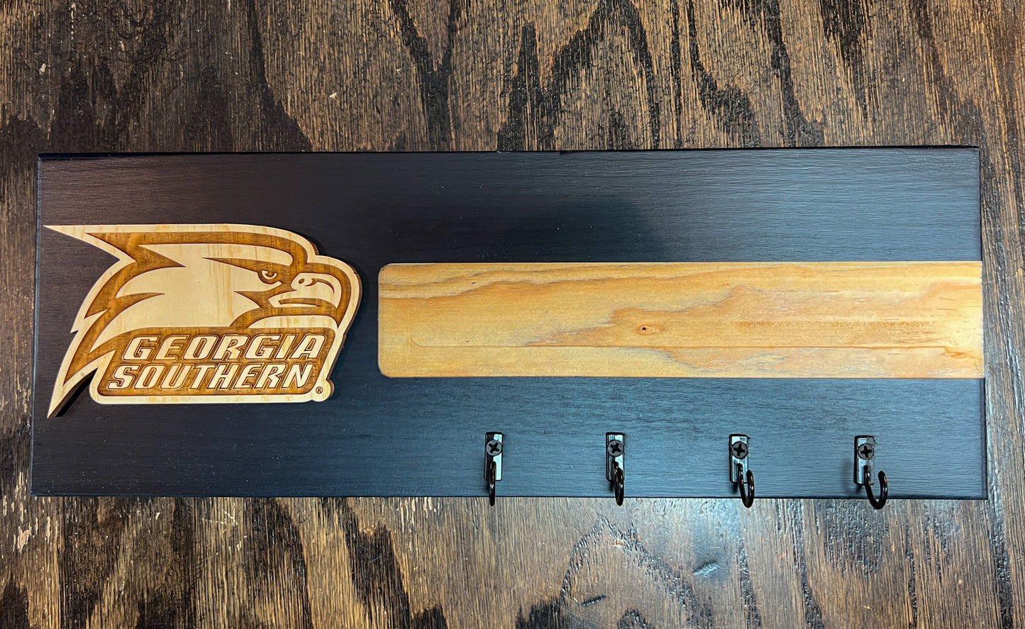 Laser Etched Key Rack