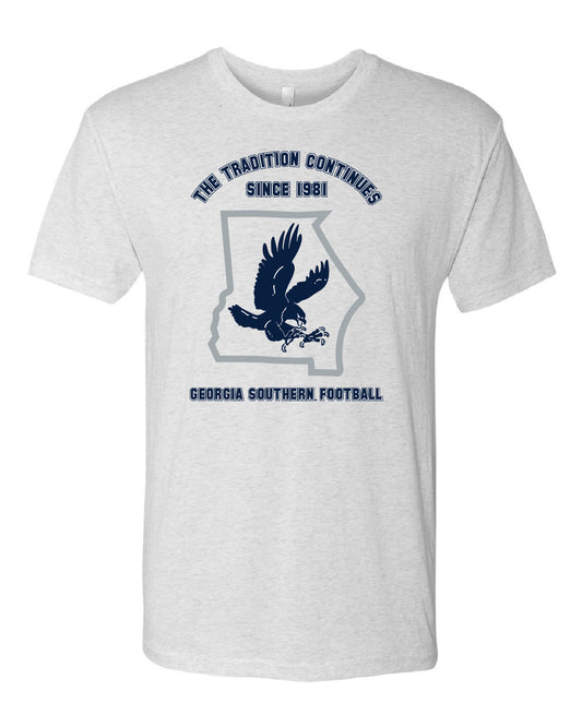 *SALE* The Tradition Continues Since 1981 - Heather Grey/White Tri-Blend Tee
