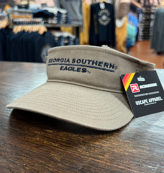 RICHARDSON TWILL VISOR - Driftwood