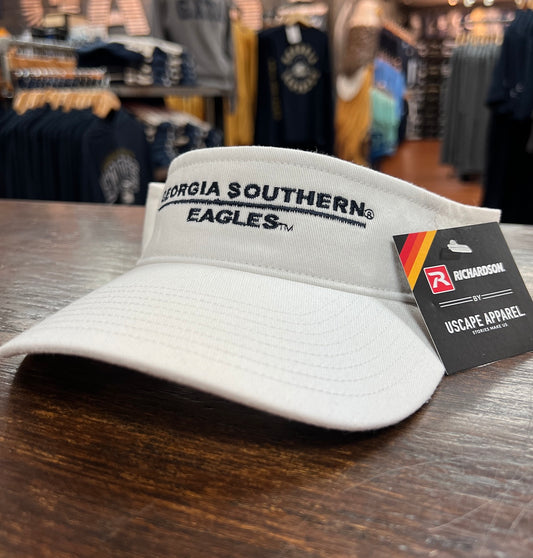 RICHARDSON TWILL VISOR - White