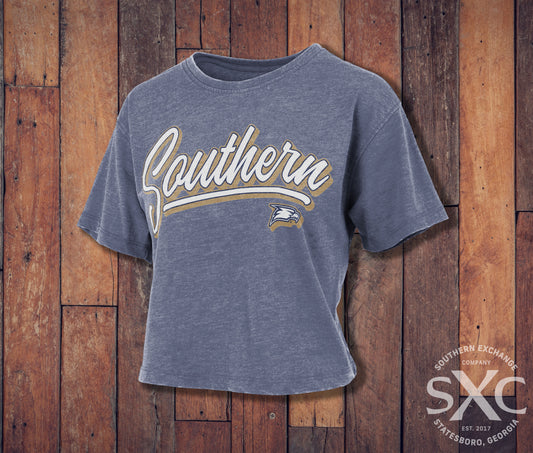 PRESSBOX Vintage Script Crop