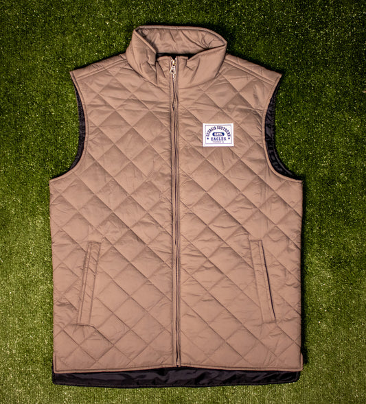 Weatherproof Men's Quilted Vest - Driftwood