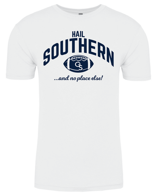 YOUTH WHITE OUT FOOTBALL TEE