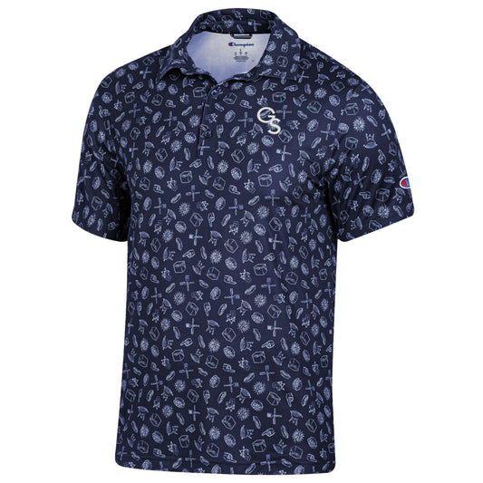 Champion® Tailgate Print Polo