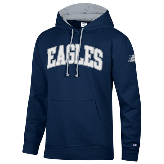 Stadium 2025 Champion® Applique Fleece Hoodie - Navy