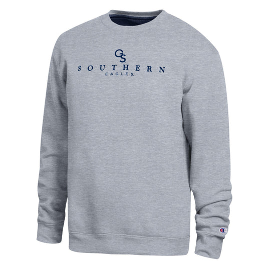 Champion® Contrast Crew Embroidered Sweatshirt