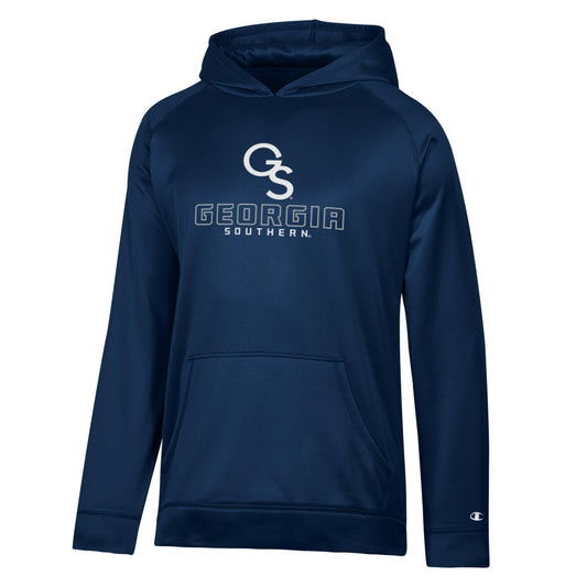 Stadium 2025 YOUTH Champion® GS STACK Performance HOODIE - Navy