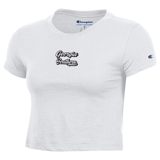 Champion® Ladies Core Baby Tee - WHITE