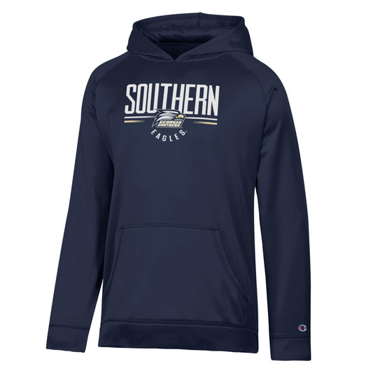 YOUTH Champion® SOUTHERN ATHLETIC Performance HOODIE - Navy