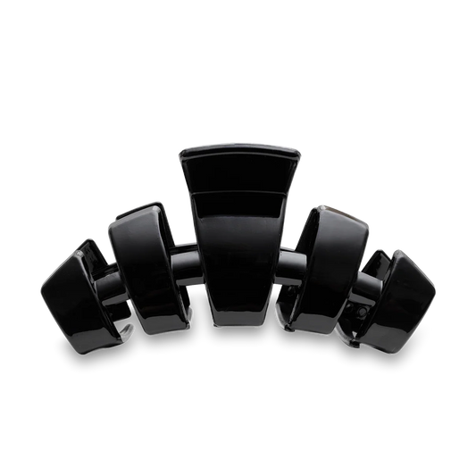 TELETIES - Large Classic Hair Clip - Black
