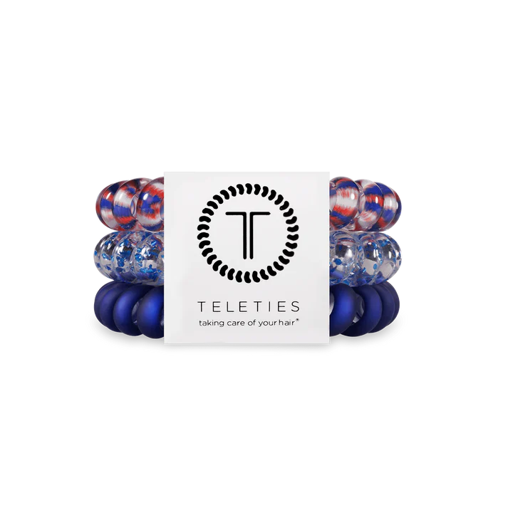 TELETIES - Large Hair Ties (3 pack) - Fire Workin' It