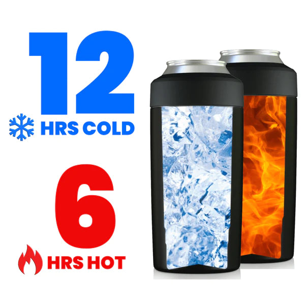 FROSTBUDDY® Universal Can Cooler - Night Game Black
